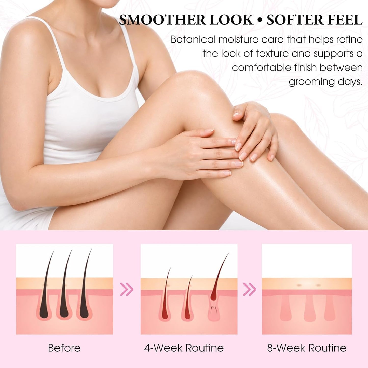 Natural Cyperus Rotundus Oil 60ml Hair Removal Oil Moisturizing Soothing Reduce Body Hair Growth